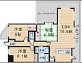 フュージョンコート豊中千里園6階14.3万円