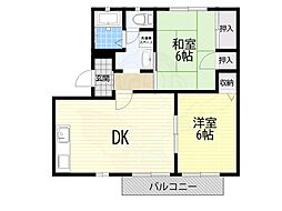 アピオ千里F棟 2階/-