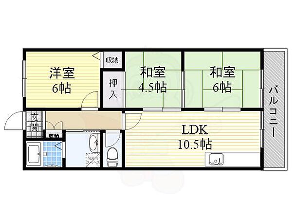 同じ建物の物件間取り写真 - ID:227053942506