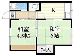 第一寿コーポ 2階/-