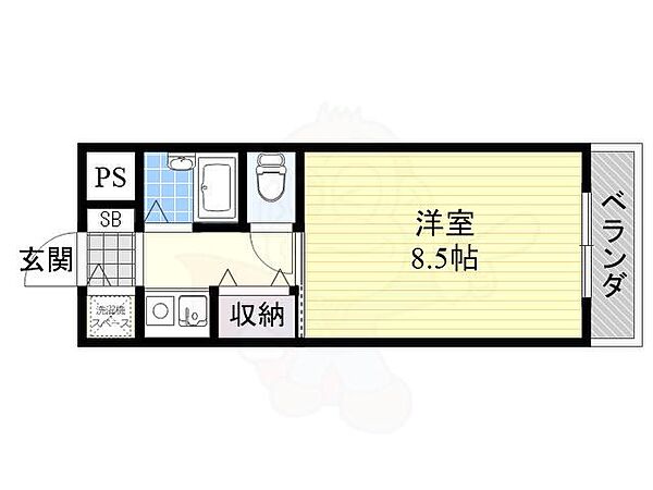 同じ建物の物件間取り写真 - ID:227079437857