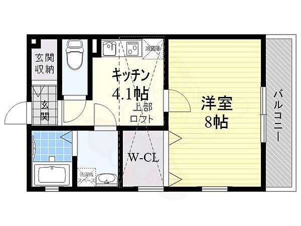 チャルテ高槻富田A棟 ｜大阪府高槻市富田町５丁目(賃貸アパート1K・3階・31.68㎡)の写真 その2