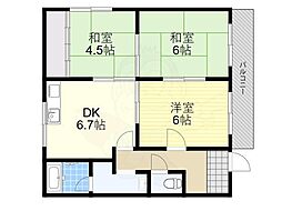 春日丘ハイツA棟 2階