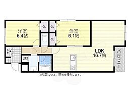 仮称)芥川町4丁目PJ 2階