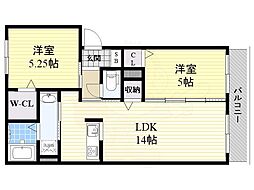 ベレオ城南 1階
