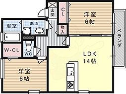メゾンMICHI　イースト 2階