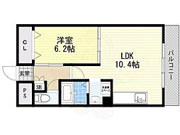 ラマージュ2 1LDKの間取図画像