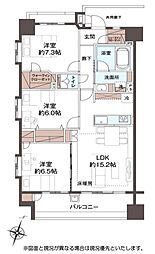 D'クラディア湘南台 3LDKの間取図画像