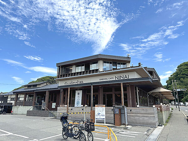 現地から1200ｍ稲村ケ崎温泉