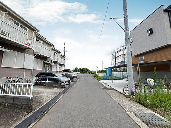 前面道路