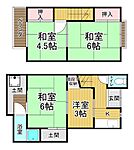 京都市山科区御陵久保町 2階建 築60年のイメージ