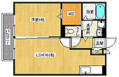 京都市南区上鳥羽塔ノ森東向町 2階建 築14年のイメージ