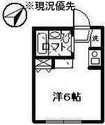 メゾン・K ワンルームの間取図画像