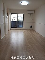 JR青梅線 河辺駅 バス10分 藤橋下車 徒歩3分の賃貸アパート 2階1LDKのリビング/ダイニング