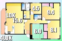 Note27BLD. 4LDKの間取図画像