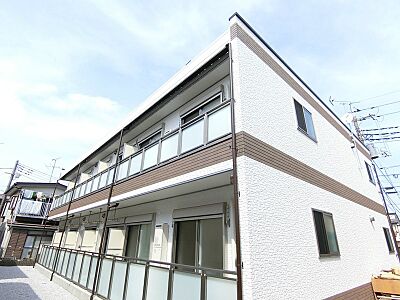 外観：中河原駅徒歩8分で通勤通学に便利です。