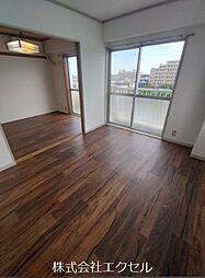 西武拝島線 武蔵砂川駅 徒歩9分の賃貸マンション 5階2Kのリビング/ダイニング