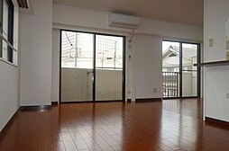 JR青梅線 福生駅 徒歩8分の賃貸マンション 4階3LDKのリビング/ダイニング