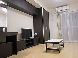 多摩都市モノレール 万願寺駅 徒歩6分の賃貸アパート 1階ワンルームのリビング/ダイニング