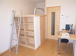 京王線 中河原駅 徒歩15分の賃貸アパート 1階1Kのリビング/ダイニング