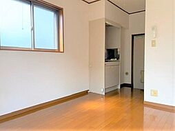 京王線 高幡不動駅 徒歩15分の賃貸アパート 1階ワンルームのリビング/ダイニング