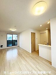 西武拝島線 武蔵砂川駅 バス8分 村山医療センター入口下車 徒歩9分の賃貸アパート 2階2LDKのリビング/ダイニング