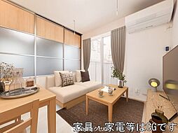 JR武蔵野線 北府中駅 徒歩28分の賃貸アパート 1階1LDKのリビング/ダイニング