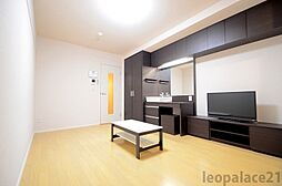 多摩都市モノレール 砂川七番駅 徒歩9分の賃貸マンション 3階ワンルームのリビング/ダイニング