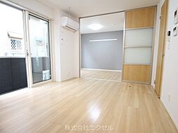 西武多摩湖線 青梅街道駅 徒歩7分の賃貸アパート 3階1LDKのリビング/ダイニング