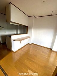 JR中央本線 立川駅 バス10分 大山団地東下車 徒歩2分の賃貸マンション 2階2DKのリビング/ダイニング