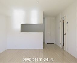 西武拝島線 東大和市駅 徒歩18分の賃貸アパート 1階2LDKのリビング/ダイニング