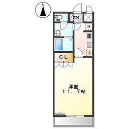 JR五日市線 武蔵引田駅 徒歩19分の賃貸アパート 1階1Kの間取り