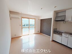 JR青梅線 東青梅駅 徒歩9分の賃貸アパート 2階1LDKのリビング/ダイニング