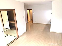 JR中央本線 西八王子駅 徒歩12分の賃貸マンション 1階2LDKのリビング/ダイニング