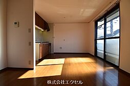 JR横浜線 片倉駅 徒歩11分の賃貸アパート 1階2LDKのリビング/ダイニング