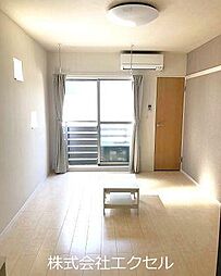 JR青梅線 中神駅 徒歩8分の賃貸アパート 1階1Kのリビング/ダイニング