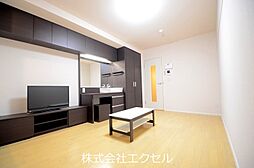 京王相模原線 多摩境駅 徒歩16分の賃貸アパート 1階ワンルームのリビング/ダイニング