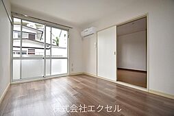 京王高尾線 高尾駅 徒歩26分の賃貸アパート 1階2DKのリビング/ダイニング