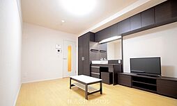 JR青梅線 小作駅 徒歩12分の賃貸アパート 2階ワンルームのリビング/ダイニング