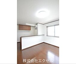 JR青梅線 拝島駅 徒歩8分の賃貸一戸建て 4LDKのリビング/ダイニング