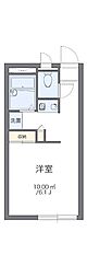 レオパレス琴ケ原 1Kの間取図画像