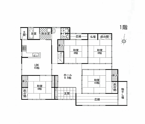 間取り：315000037166