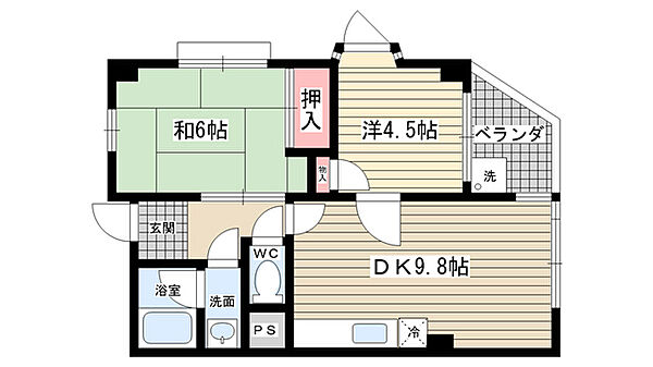 同じ建物の物件間取り写真 - ID:228039919251