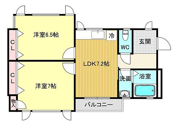 同じ建物の物件間取り写真 - ID:228049284194