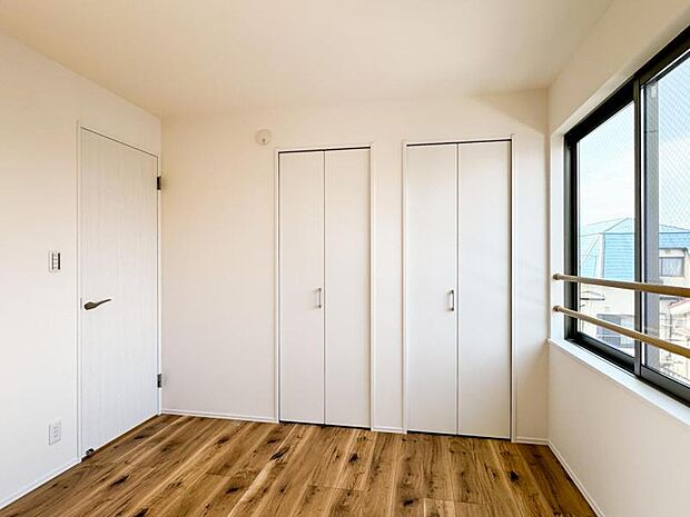 居室には収納スペースが豊富なため、シンプルですっきりとした暮らしが実現できます。