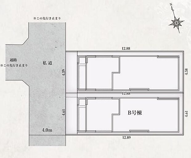 B号棟　区画図