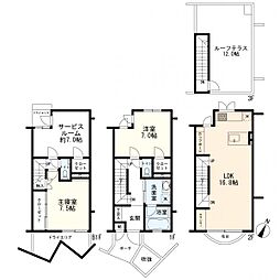 間取図画像 2SLDK