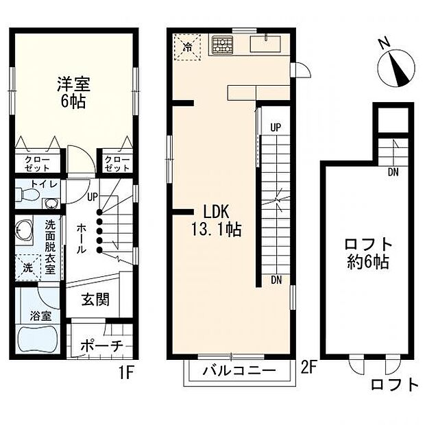 1ＬＤＫ＋ロフト
