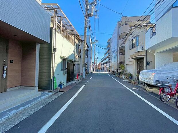 家と同じくらい周辺環境は大切なもの。図面だけでは分からない現地の雰囲気もご確認くださいませ。