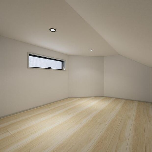 小屋根裏収納(CGイメージです。)